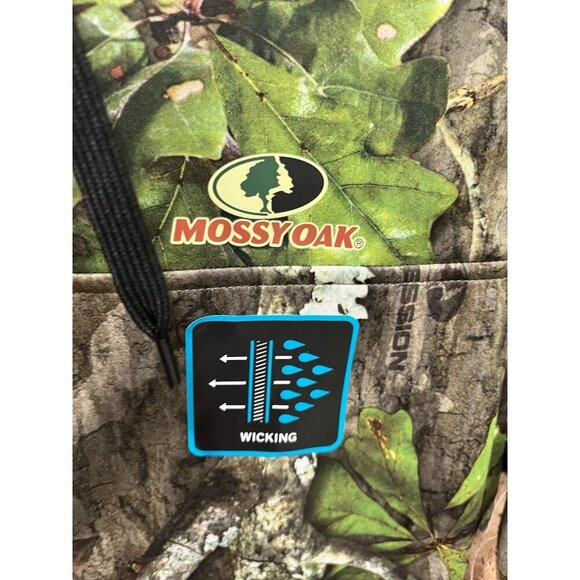 NEW Mossy Oak Obsession Jacket Men's Medium Full Zipper Hooded Hunting Fishing - Picture 3 of 6